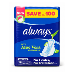 ALWAYS MAXI THICK EXTRA LONG 26PADS Default Title - MamasJan Grocery Nonfood