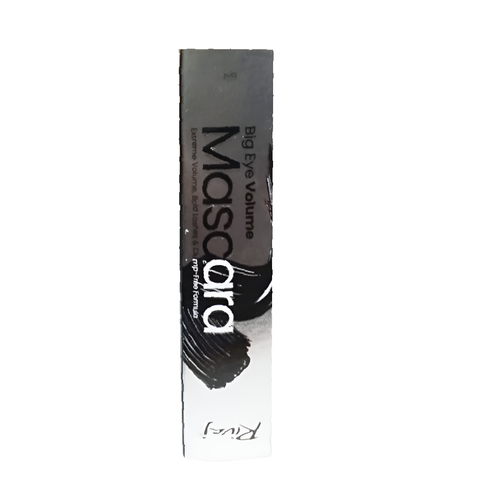 RIVAJ BIG EYES LONG VOLUME BLACK MASCARA Default Title - MamasJan Makeup