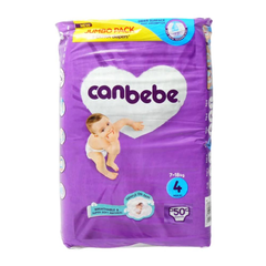 CANBEBE DIAPER JUMBO MAXI 4 50PCS 7-18 KG Default Title - MamasJan Grocery Nonfood