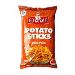GO ROYALE POTATO STICKS PERI PERI 58 GM Default Title - MamasJan Grocery