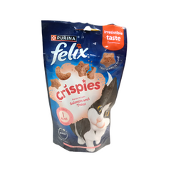 PURINA FELIX CAT BISCUIT CRISPIES SALMON AND TROUT 45 GM Default Title - MamasJan Grocery Nonfood