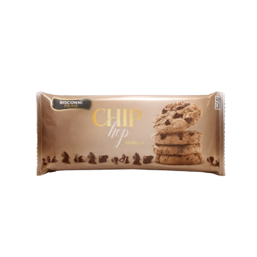 BISCONNI CHIP HOP VANILLA COOKIES 156GM Default Title - MamasJan Grocery