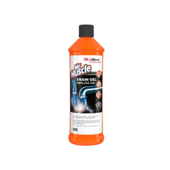 MUR MUSCLE DRAIN GEL CLEAR BLOCKED SINKS & PIPES 1 LTR Default Title - MamasJan Grocery Nonfood