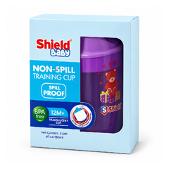 SHIELD NON SPIL TRAINING CUP 180 ML Default Title - MamasJan Grocery Nonfood