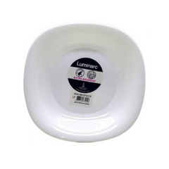 PLATE DINNER LUMINARC CARINE WHITE N6804 Default Title - MamasJan Crockery