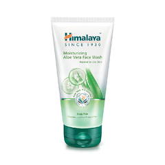 HIMALAYA MOISTURIZING ALOE VERA FACE WASH 150 ML Default Title - MamasJan skincare