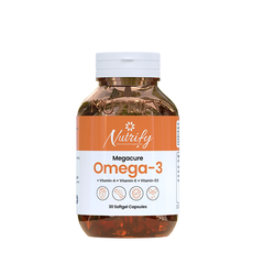 Nutrify Megacure Omega-3 Softgels