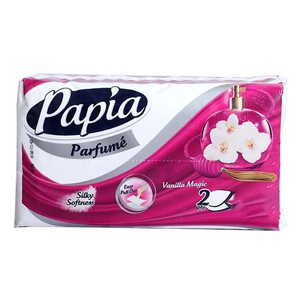 Papia 2 Ply Perfumed Facial Tissue Pack 500-Sheets