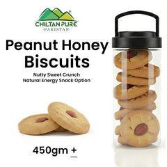 Peanut Honey Biscuit / Peanut Honey Cookies / Made With Organic Desi Butter, Bakery Biscuit
