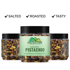 Pistachio Nuts - A Perfect Blend of Crunch, Protein, and Nutrition (Roasted & Salted)