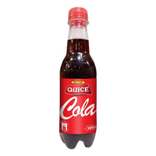 Quice Cola Carbonated Soft Drink 300ml