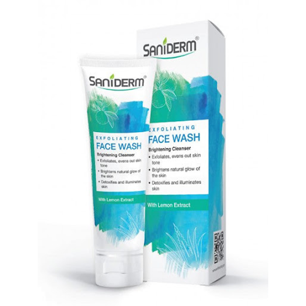 Saniderm Exfoliating Face Wash 90G