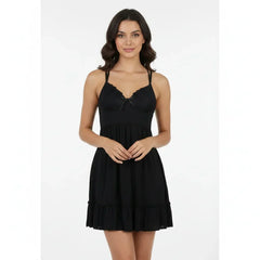 SARI NIGHTY SINGLE SHORT LNG5-4380 Skin / XL - MamasJan Lingerie
