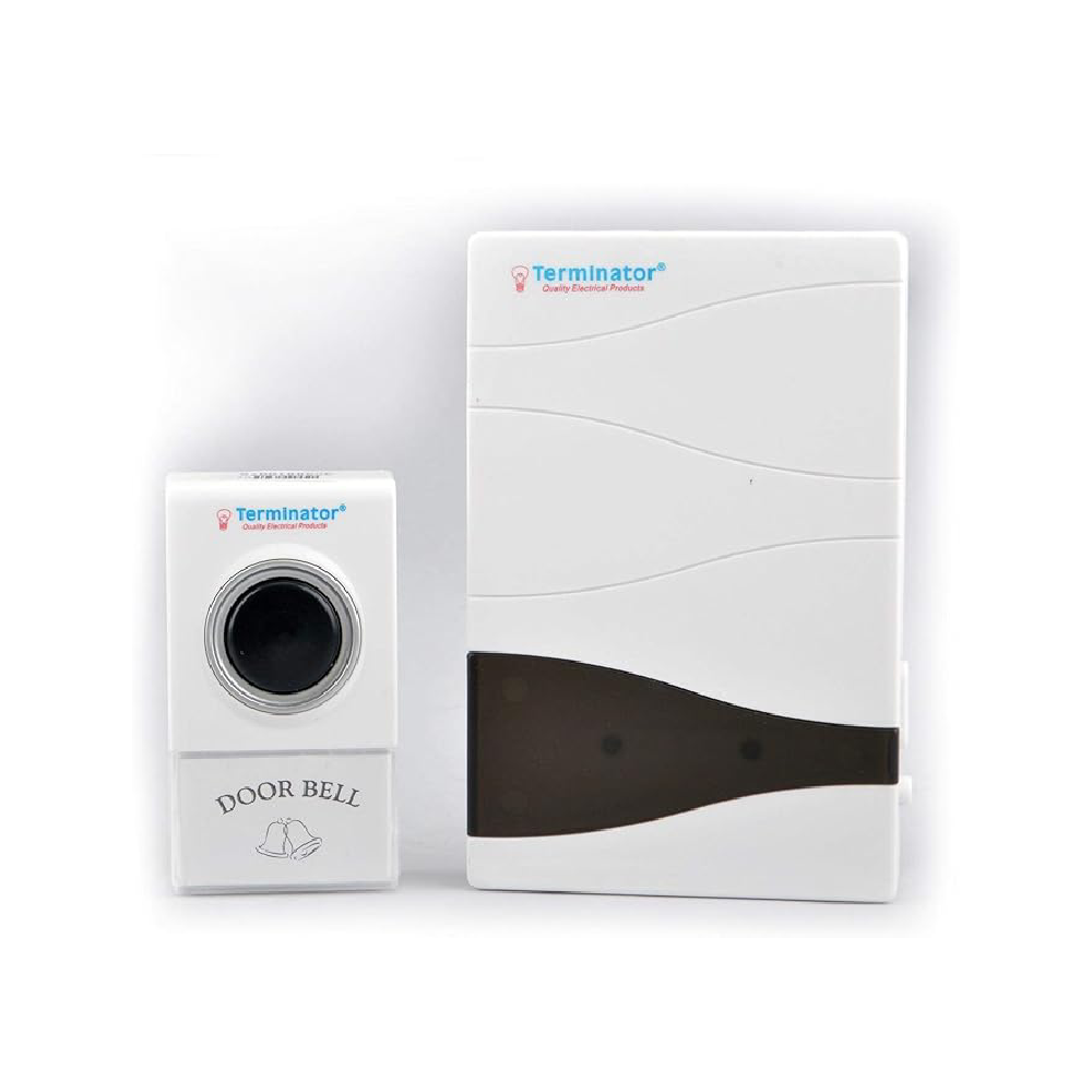 TERMINATOR REMOTE DOOR BELL TDB016DC Default Title - MamasJan Electronics