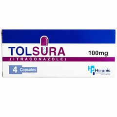 Tolsura Capsules 100mg (1 Box = 4 Capsules)