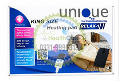 Unique Relax 1 King Size Heating Pad Fast Pain Relief Therapy - The Healthcare Shop Pakistan