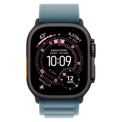 Apple Watch Leather Strap black - MamasJan Bands & Digital Watches