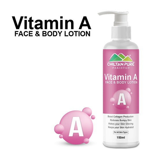 Vitamin-A Lotion - Contains Anti-inflammatory Properties - Helps To Regulate Skin Cells, Reduces Clogged Pores, Stimulates Collagen Production, Reduces The Appearance Of Fine Lines Wrinkles