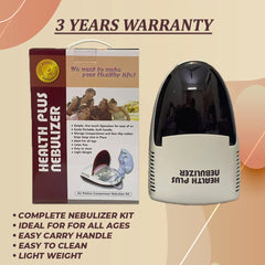 Health Plus Neb Air Piston Compressor Nebulizer Kit - The Healthcare Shop Pakistan