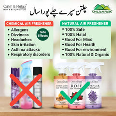 Lavender Air Freshener - Relaxing Aroma, Creates Peaceful & Stress-Free Environment, Eliminate Bad Odors