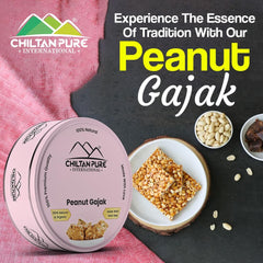 Peanut Gajak / GroundNut Gajak / Handmade Crunchy - The Classic Winter Delight You Can’t Resist (100% organic and pure)