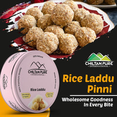 Rice Laddu / Pinni - Wholesome Goodness in Every Bite