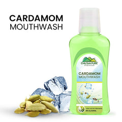 Cardamom Mouthwash - Removes Bad Odor, Refreshes Breath & Fights Germs
