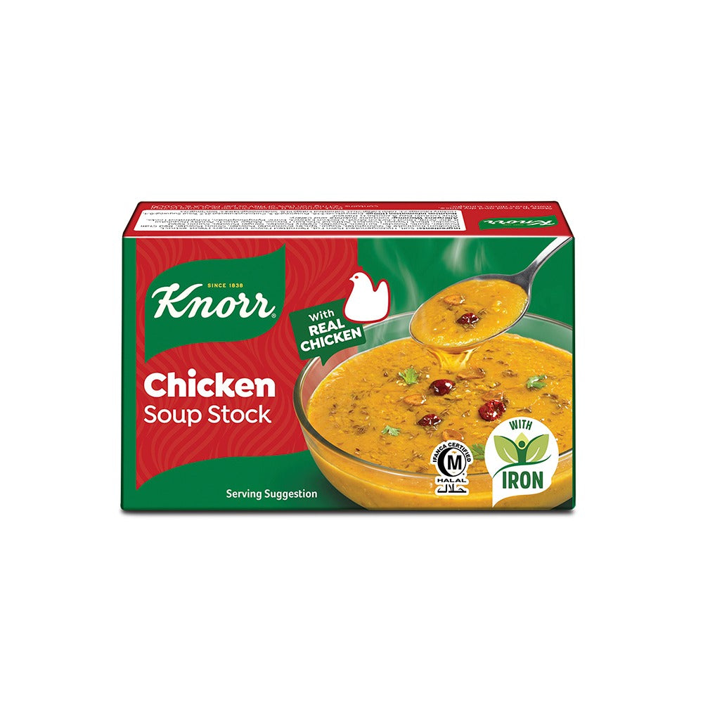 KNORR CUBES CHICKEN SOUP STOCK 18 GM BASIC Default Title - MamasJan Grocery