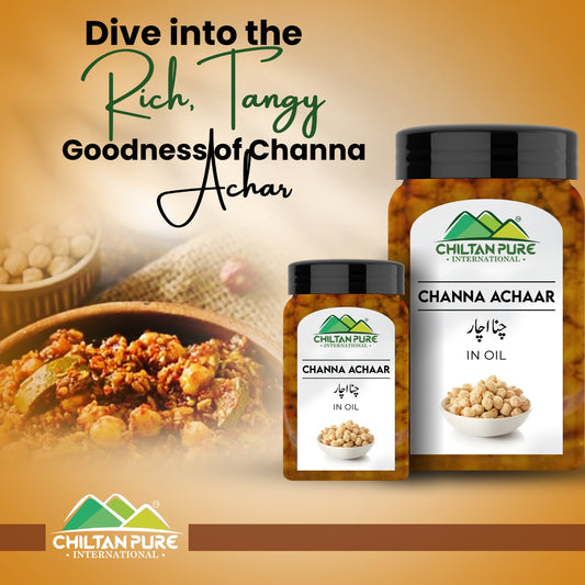 Channa Achar / Chickpea Pickle - Tangy And Spicy In Each Bite