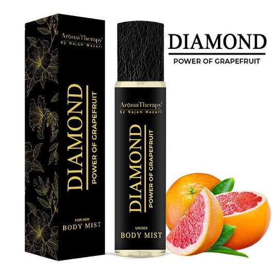 Diamond Natural Body Mist - Made With Grapefruit - Unleash the Mysterious You (Bright crystal)