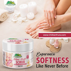 Mani-Pedi Scrub - Exfoliates Dead Skin, Deeply Cleanses Pores, Prevents Rough Skin, and Brighten Hands and Foot