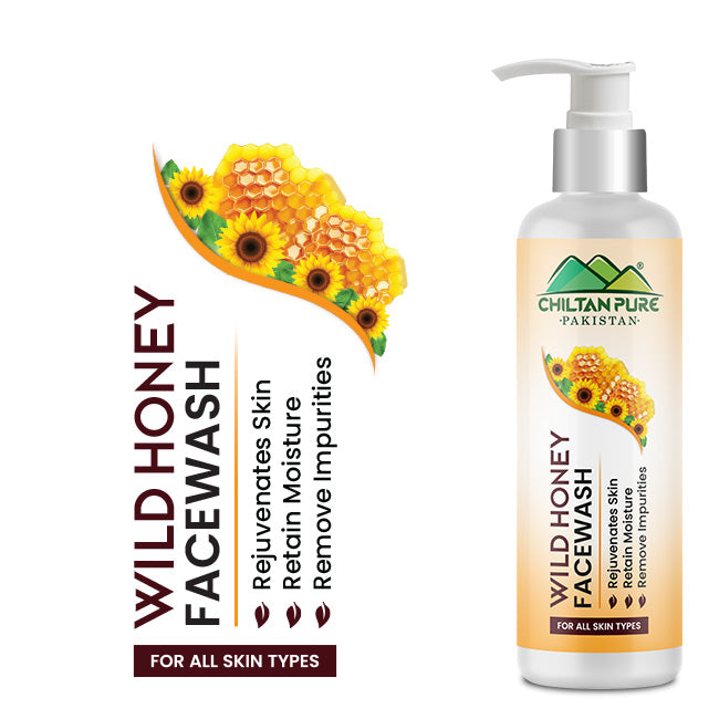 Wild Honey Face Wash – Hydrates Skin, Protects Skin Barrier & Removes Free Radicals