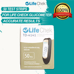 Lifechek Blood Glucose Test Strips - The Healthcare Shop Pakistan