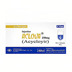 Aclova IV Injection 250mg (1 Box = 5 Vials)