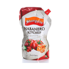 SHANGRILA HABANERO KETCHUP HOT & SPICY POUCH 400 GM Default Title - MamasJan Grocery