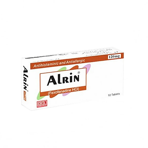Alrin Tablets 120mg (1 Box = 1 Strip)(1 Strip = 10 Tablets)