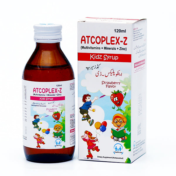 Atcoplex-Z Kidz Syrup 120ml