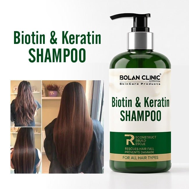 Biotin & Keratin Shampoo - Mamasjan