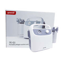 Yuwell 7E G1 Portable Phlegm Suction Unit - The Healthcare Shop Pakistan