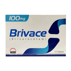 Brivace Tablets 100mg (1 Box = 2 Strips) (1 Strip = 7 Tablets)