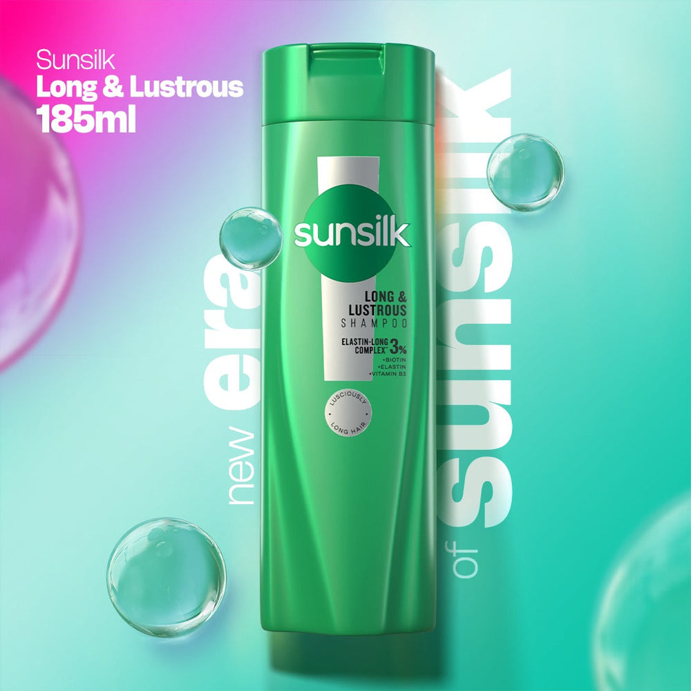 SUNSILK SHAMPOO LONG & HEALTHY GROWTH 185 ML Default Title - MamasJan Grocery Nonfood