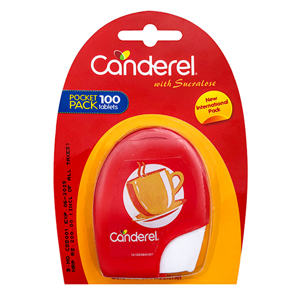 Canderel Sweetener Tablets With Sucralose (Box = 100 tablets)