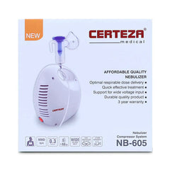 Certeza Compressor Nebulizer Nb 605 - The Healthcare Shop Pakistan