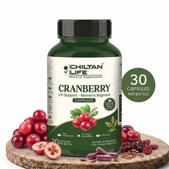 Cranberry Capsule 100% Natural Cranberry Tablets 30 Per Bottle 500mg - Mamasjan