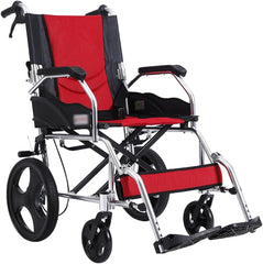 Aluminum Wheelchair 865Labj 12 Lightweight Foldable Durable Mobility Aid - The Healthcare Shop Pakistan