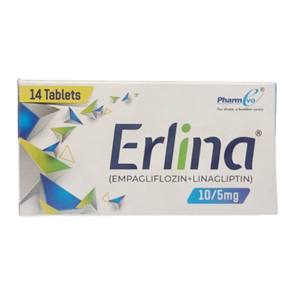 Erlina Tablets 10mg/5mg (1 Strip = 7 Tablets)