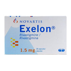 Exelon Capsules 1.5mg (1 Strip = 14 Capsules)