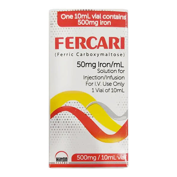 Fercari Iv Injection 500mg/10ml (1 Box = 1 Injection)