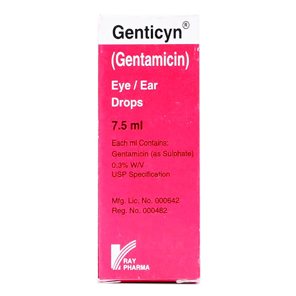 Genticyn Eye/Ear Drops 7.5ml