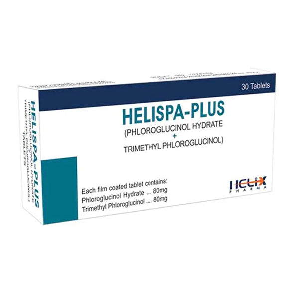 Helispa-Plus Tablets 80mg/80mg (1 Strip = 10 Tablets)